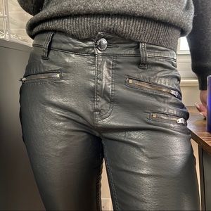 Urban Outfitters | Silence + Noise Faux Leather Pants